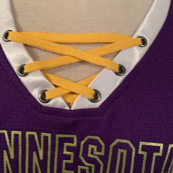 NFL Minnesota Vikings woman’s Jersey ( Extra large) sexy laced up New with tags - Picture 5 of 9